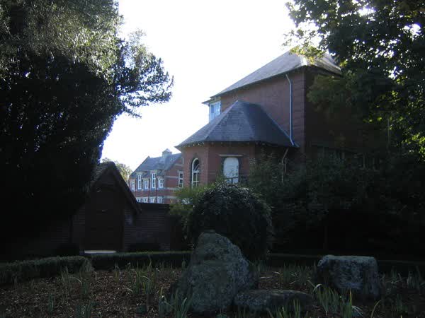 Christ’s College buildings viewed from the Botanic Gardens, 2005