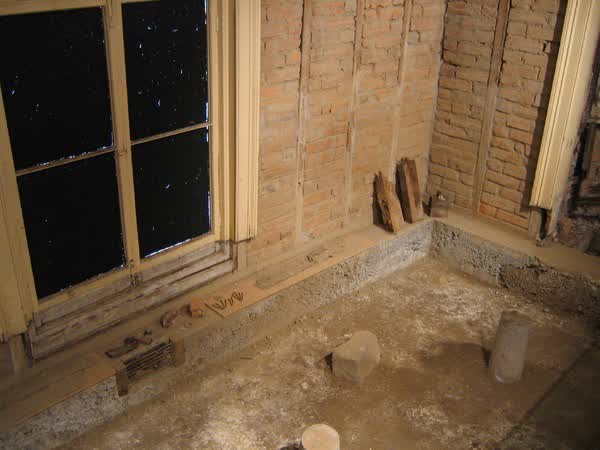 Riccarton House building archaeology, 2005