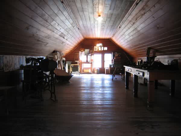 Riccarton House attic, 2005