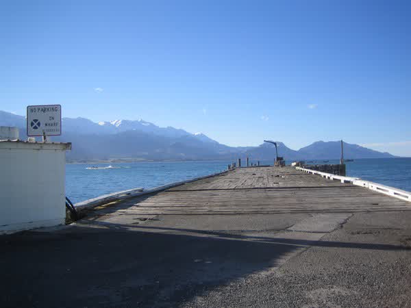 Kaikōura jetty, 2005