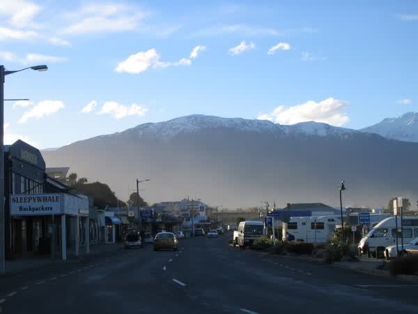 Downtown Kaikōura, 2005
