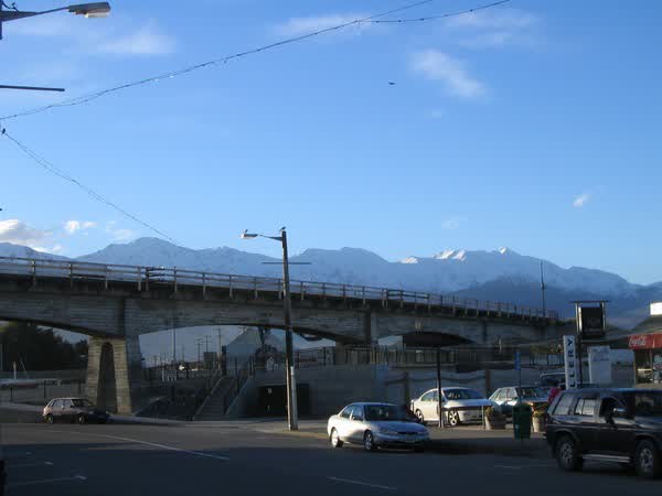 Kaikōura railway flyover, 2005