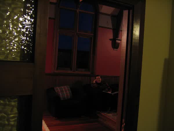 Evening reading at The Old Convent, 2005
