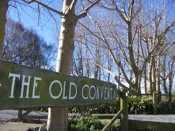 The Old Convent sign, 2005