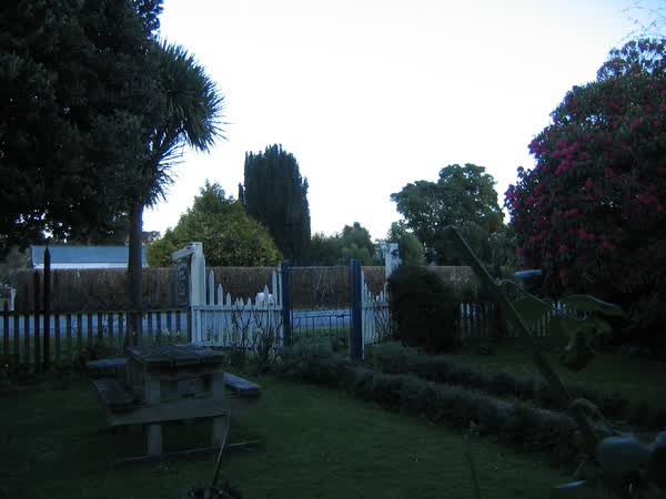 Wrought iron gate at The Old Convent, 2005