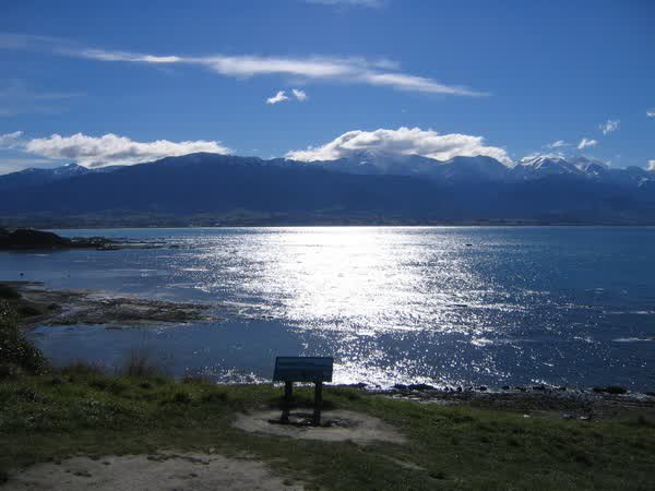 Point Kean Reserve view of the Seaward Kaikōuras, 2005