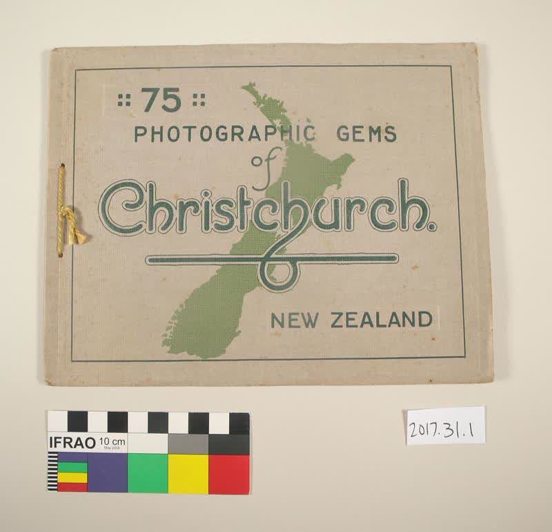 Booklet: 75 Photographic Gems of Christchurch, New Zealand, 1922