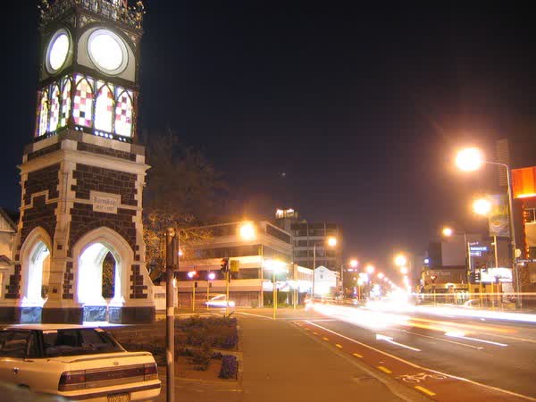 Montreal and Salisbury corner at night, 2005