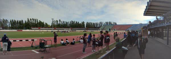 School athletics day at QE2 Stadium, 2005