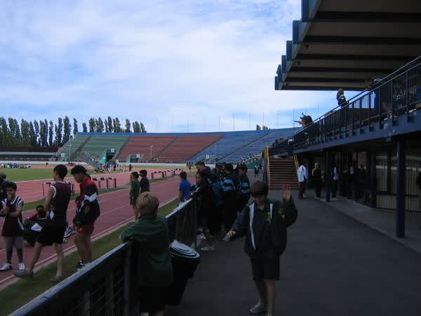 School sports competition at QE2 Stadium, 2005