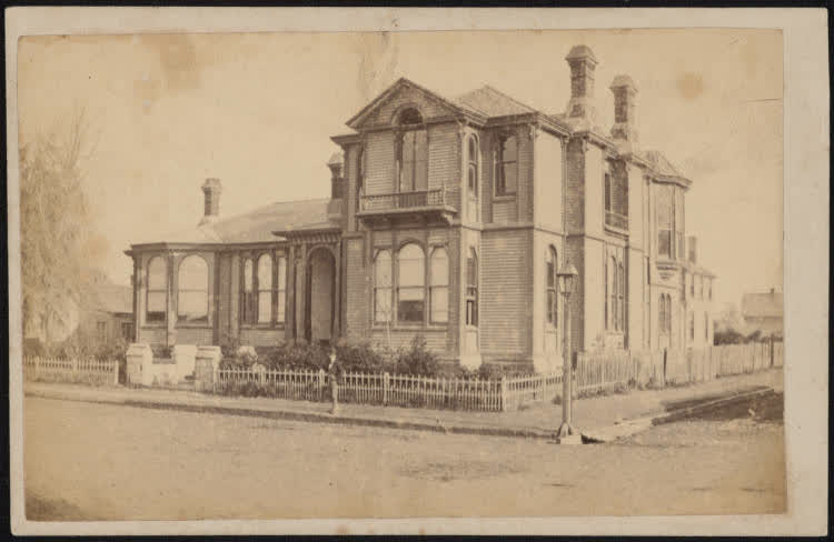 Canterbury Club, Christchurch, 1870