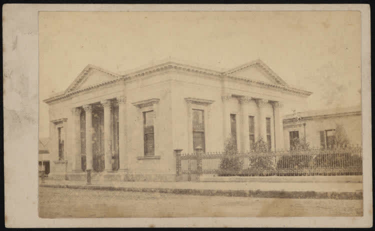 Bank of New Zealand, Christchurch, 1870