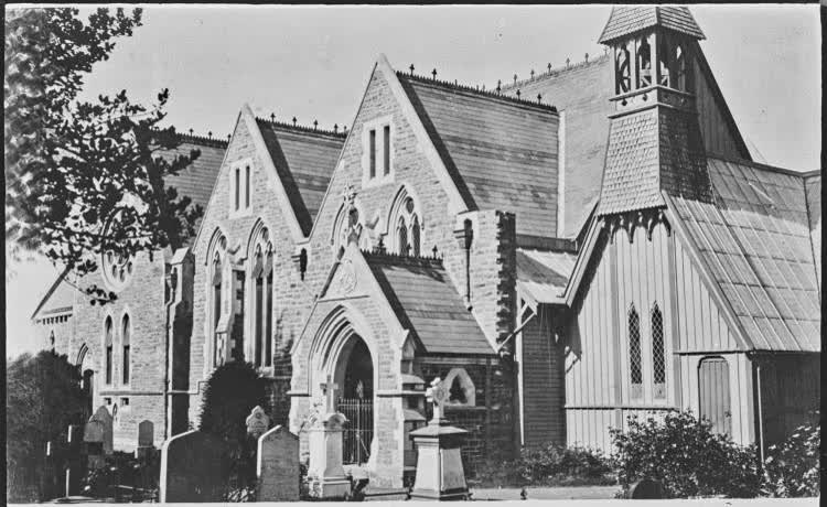 Holy Trinity Church, Avonside, Christchurch, 1910