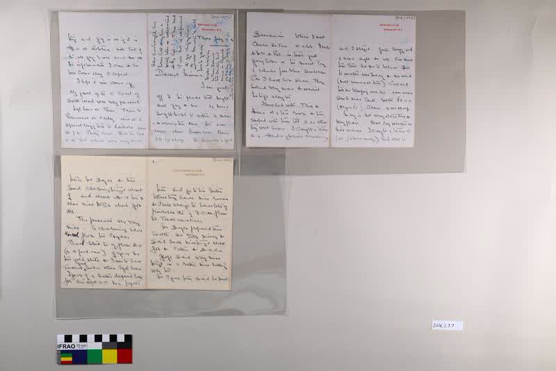 Letter: James Dennistoun to Mimms, 9 July 1914, 1914