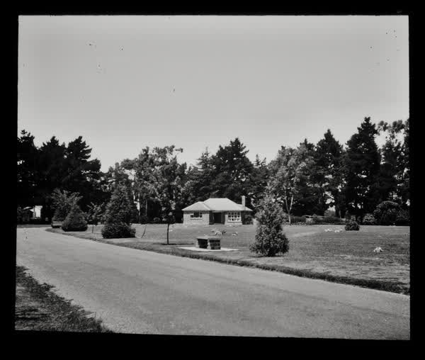 Sexton's house, Ruru Lawn Cemetery, 1948