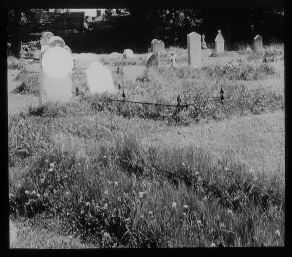 Barbadoes Street Cemetery headstones, 1945