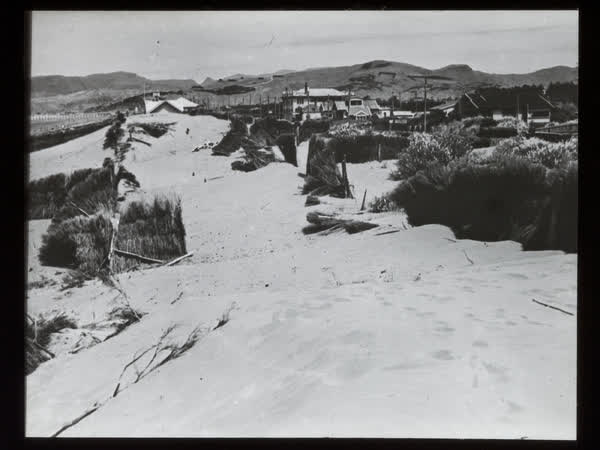 Surf Club foredunes, 1940