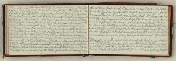 Ship's diary on the Blue Jacket, 1866, spread 42 of 55, Archive 212, 1866