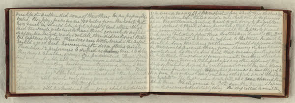 Ship's diary on the Blue Jacket, 1866, spread 43 of 55, Archive 212, 1866