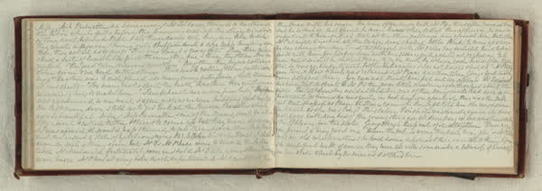 Ship's diary on the Blue Jacket, 1866, spread 47 of 55, Archive 212, 1866
