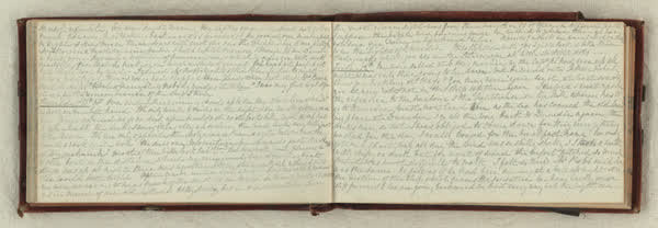 Ship's diary on the Blue Jacket, 1866, spread 49 of 55, Archive 212, 1866