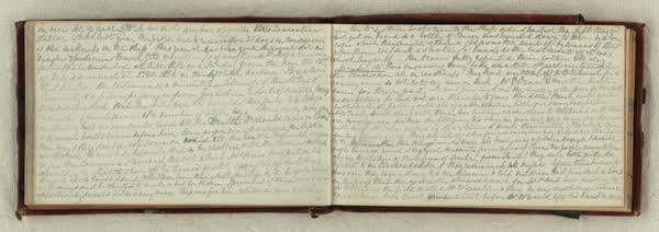 Ship's diary on the Blue Jacket, 1866, spread 51 of 55, Archive 212, 1866