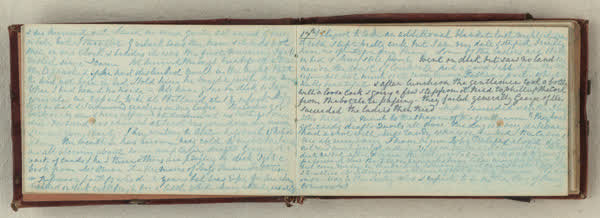 Ship's diary on the Blue Jacket, 1866, spread 5 of 55, Archive 212, 1866