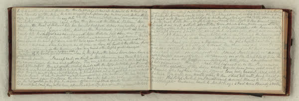 Ship's diary on the Blue Jacket, 1866, spread 52 of 55, Archive 212, 1866