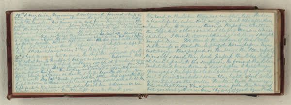 Ship's diary on the Blue Jacket, 1866, spread 6 of 55, Archive 212, 1866