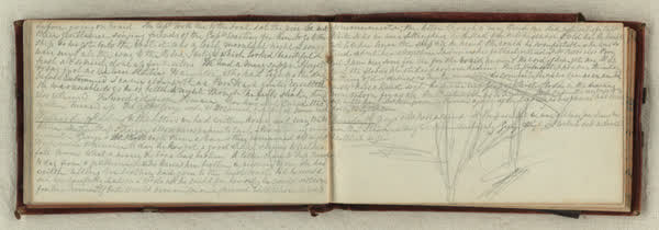 Ship's diary on the Blue Jacket, 1866, spread 53 of 55, Archive 212, 1866