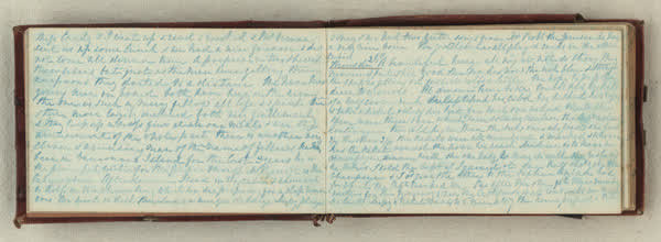 Ship's diary on the Blue Jacket, 1866, spread 10 of 55, Archive 212, 1866