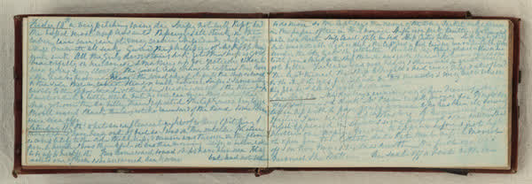 Ship's diary on the Blue Jacket, 1866, spread 17 of 55, Archive 212, 1866