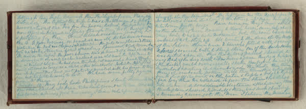 Ship's diary on the Blue Jacket, 1866, spread 18 of 55, Archive 212, 1866
