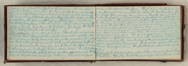 Ship's diary on the Blue Jacket, 1866, spread 20 of 55, Archive 212, 1866