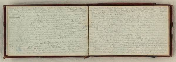 Ship's diary on the Blue Jacket, 1866, spread 23 of 55, Archive 212, 1866