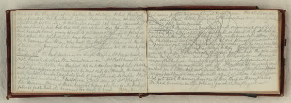 Ship's diary on the Blue Jacket, 1866, spread 24 of 55, Archive 212, 1866