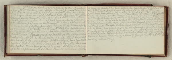 Ship's diary on the Blue Jacket, 1866, spread 28 of 55, Archive 212, 1866