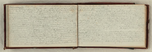 Ship's diary on the Blue Jacket, 1866, spread 38 of 55, Archive 212, 1866