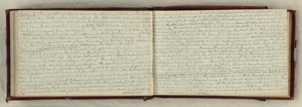 Ship's diary on the Blue Jacket, 1866, spread 39 of 55, Archive 212, 1866