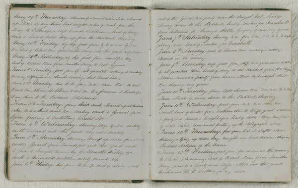Log Book 1862, spread 4 of 91, Archive 971-1, 1862