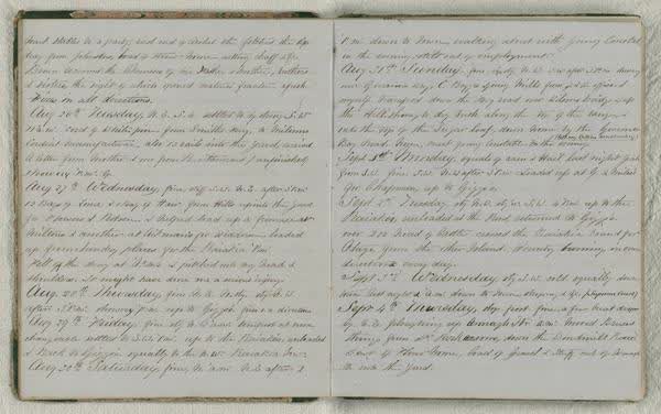 Log Book 1862, spread 11 of 91, Archive 971-1, 1862