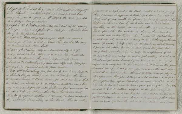Log Book 1862, spread 13 of 91, Archive 971-1, 1862