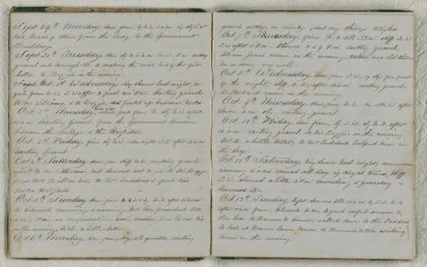Log Book 1862, spread 17 of 91, Archive 971-1, 1862