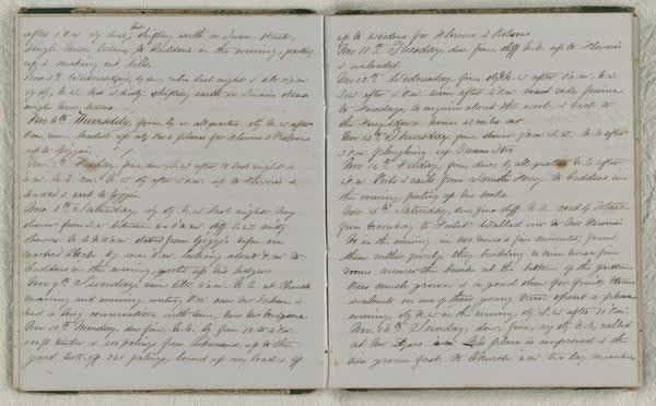 Log Book 1862, spread 20 of 91, Archive 971-1, 1862