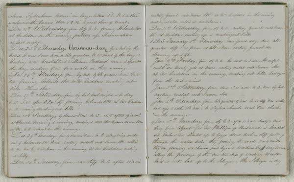 Log Book 1862, spread 24 of 91, Archive 971-1, 1862