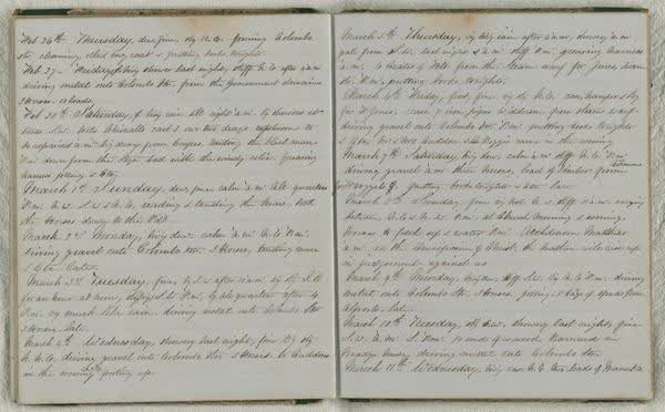Log Book 1862, spread 30 of 91, Archive 971-1, 1862