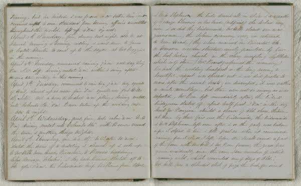 Log Book 1862, spread 33 of 91, Archive 971-1, 1862