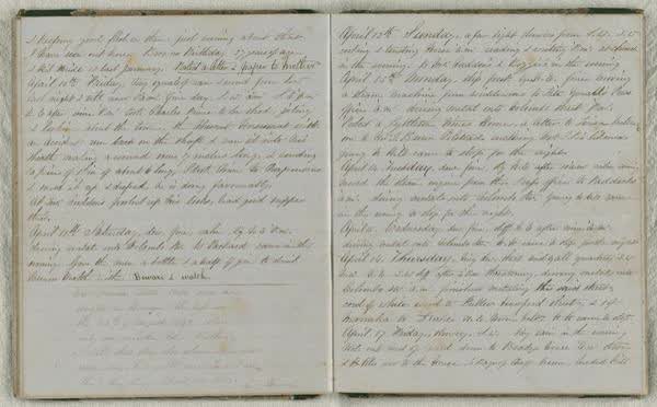 Log Book 1862, spread 34 of 91, Archive 971-1, 1862