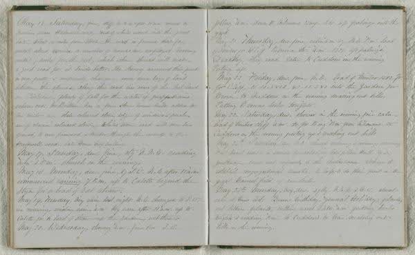 Log Book 1862, spread 39 of 91, Archive 971-1, 1862