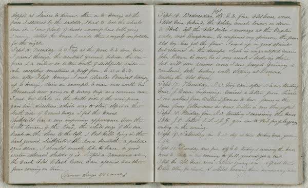 Log Book 1862, spread 61 of 91, Archive 971-1, 1862